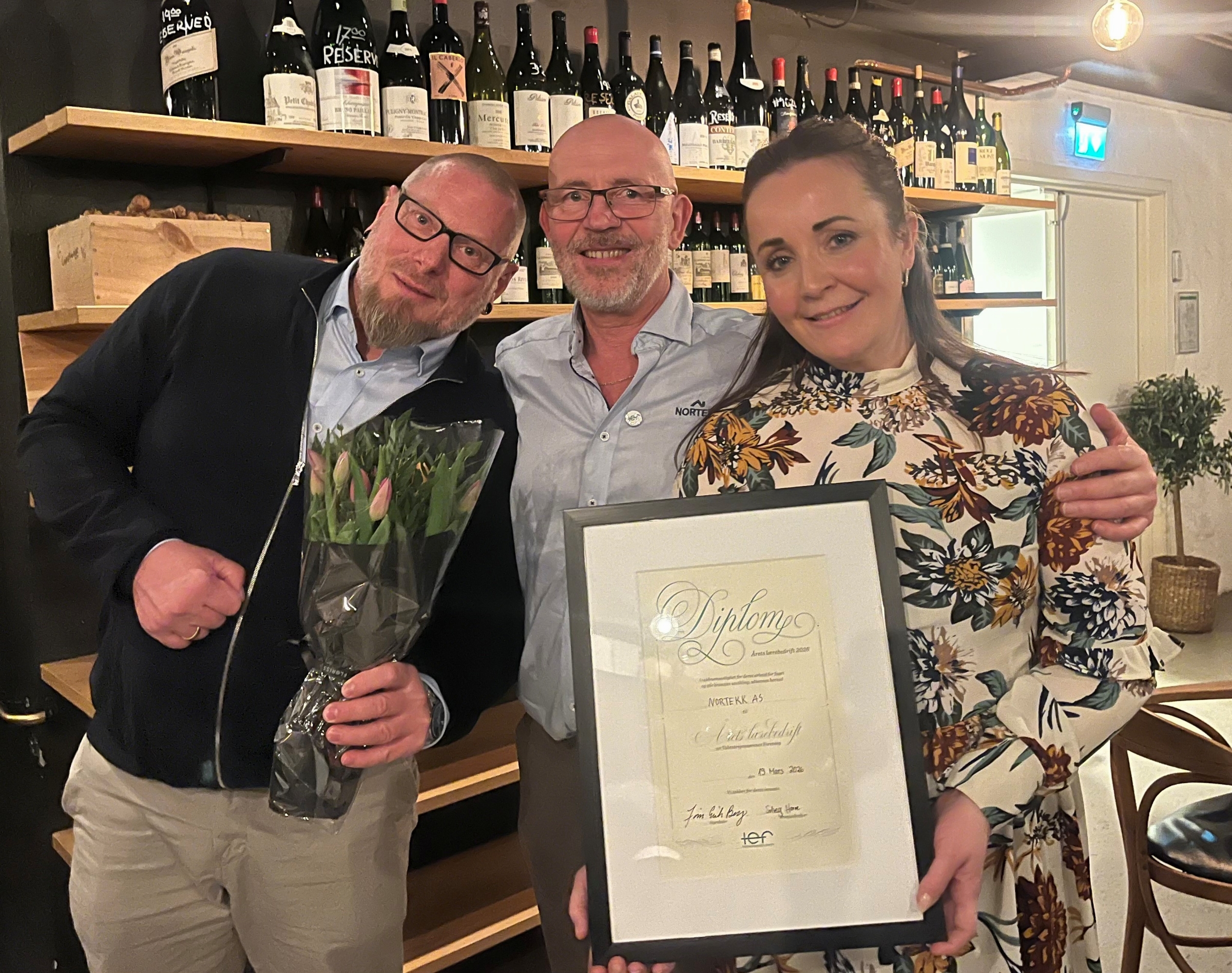 Nortekk kåret til Årets Lærebedrift