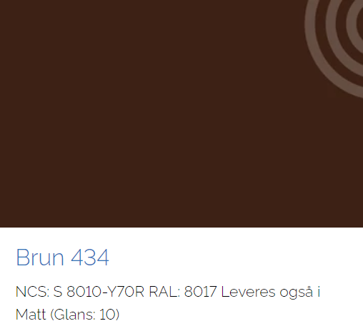 Brun 434 | Takrenner | Lindab