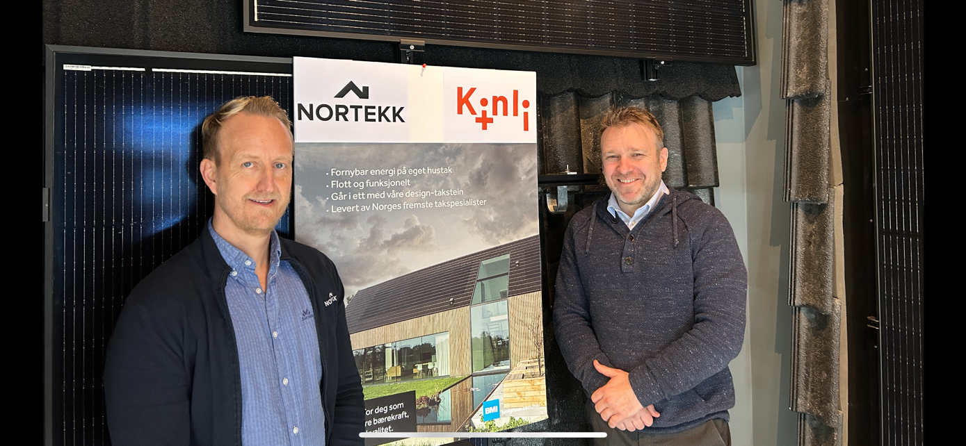 Nortekk styrker satsingen på solceller - inngår samarbeid med Kinli AS
