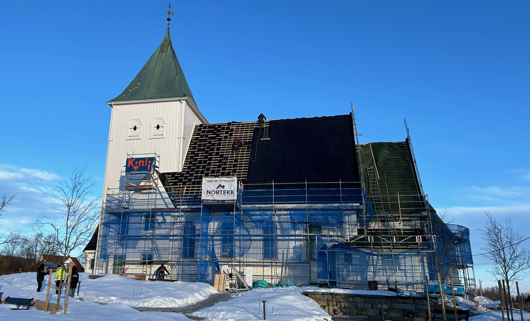 Banebrytende solcelleprosjekt på Frogner kirke