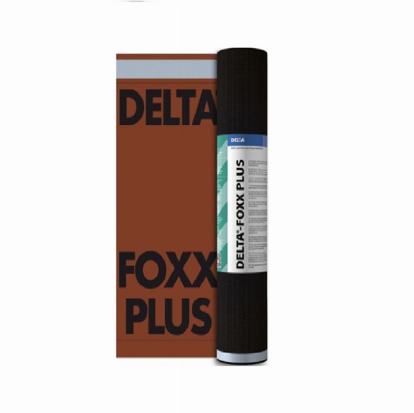 Delta Foxx Pluss 1,50 x 55M - diffusjonsåpen | Takpapp
