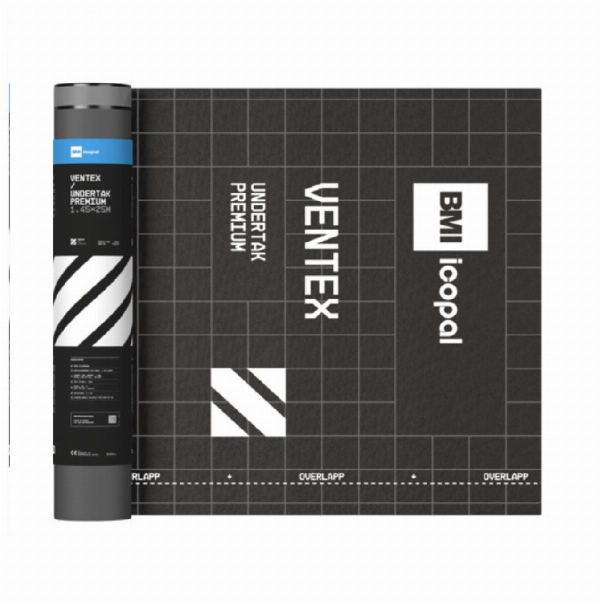 Ventex Undertak Essential 1,5x50m - diffusjonsåpen | Takpapp