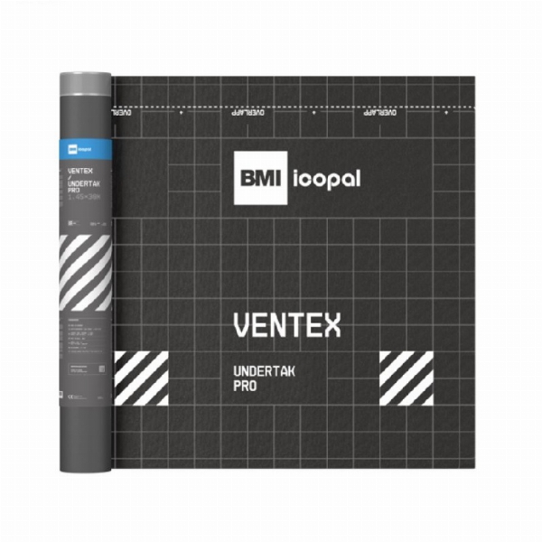Ventex Undertak Pro 1,3x30m - diffusjonsåpen | Takpapp