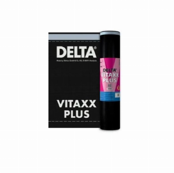 Delta Vitaxx Pluss 1,50 x 50M - diffusjonsåpen | Takpapp