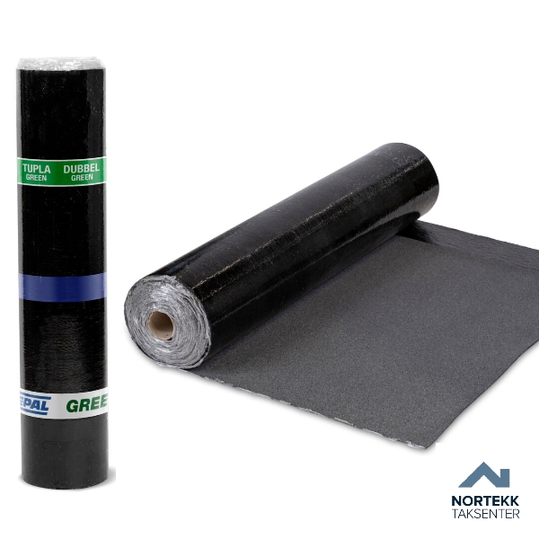 Katepal Tupla Green 1 x 8m - ett lags takbelegg | Takpapp